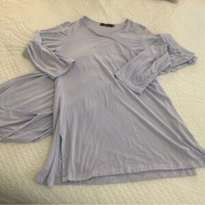 Yala Blue Bamboo Pajama Set